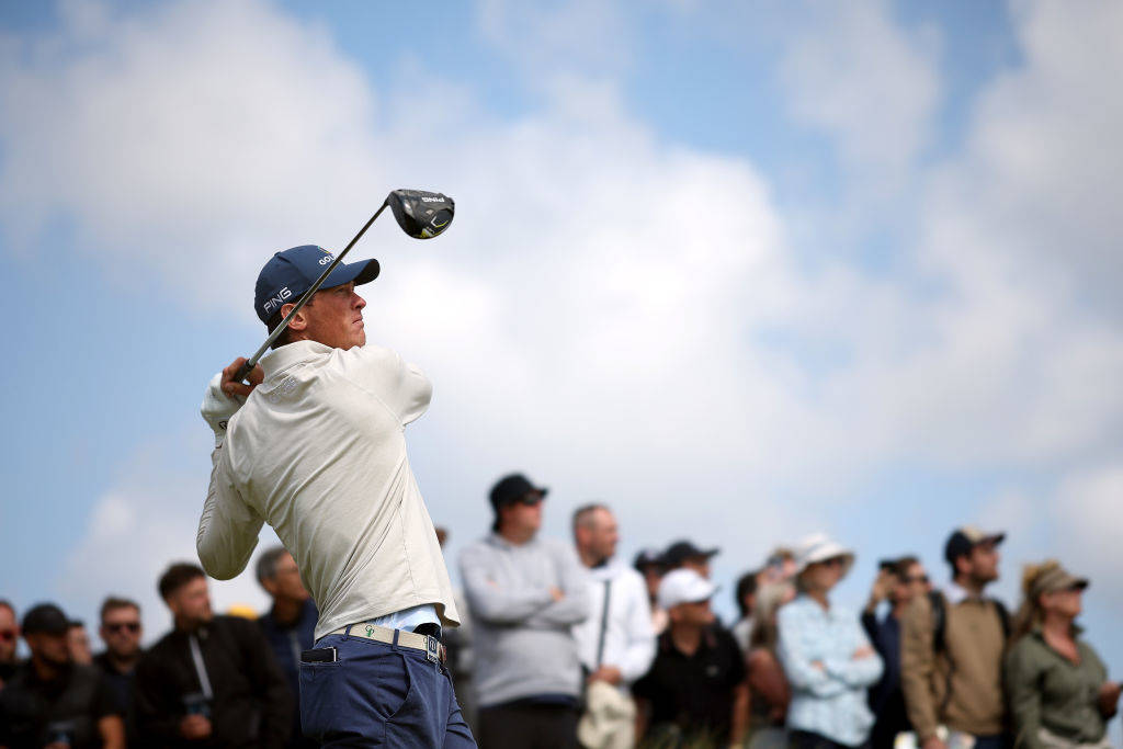 Christo Lamprecht carded five-under-par in his opening round at The 151st Open